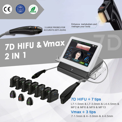 25mm HIFU che dimagriscono ringiovanimento del viso portatile di ultrasuono della macchina 3d Hifu