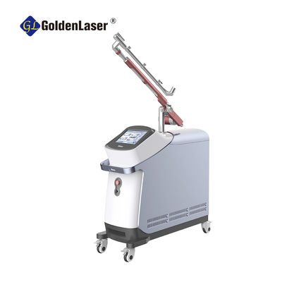 La Q ha commutato la macchina di rimozione del tatuaggio della macchina 600mj/Cm2   del laser di picosecondo