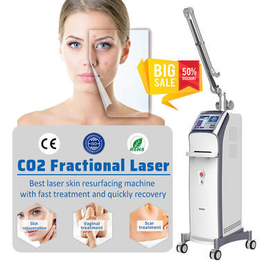 Trattamento frazionario dell'acne della macchina del laser di CO2 del touch screen di raffreddamento a aria